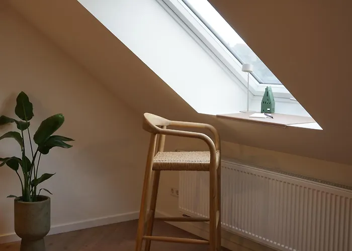 公寓 Dachgeschosswohnung Im Stadtzentrum Fuer 4 Personen *